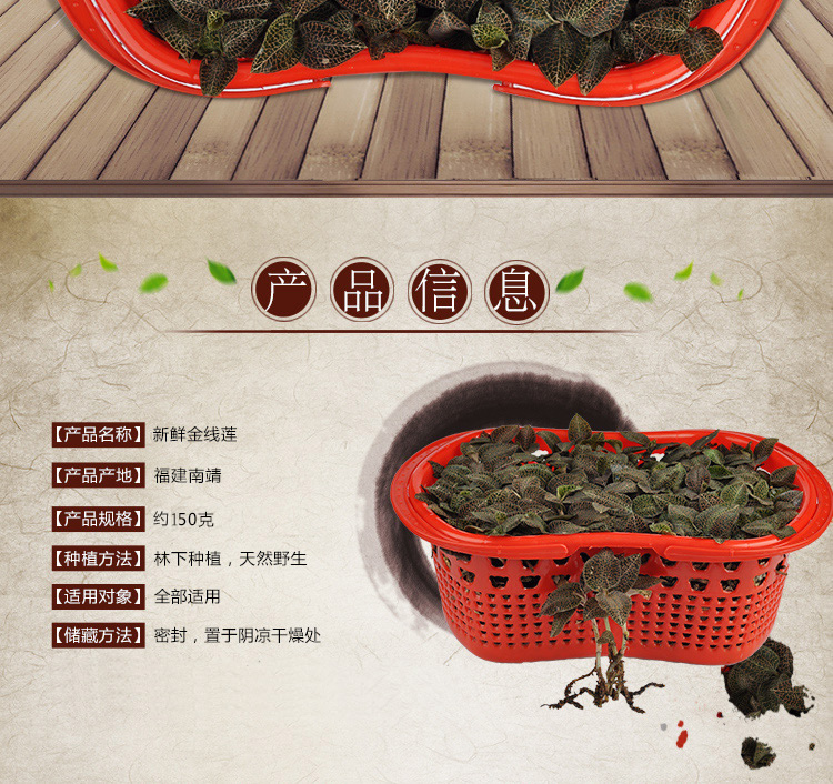 <a href=http://m.yuan-jian.com.cn/ target='_blank'>金線蓮</a>鮮品 籃裝